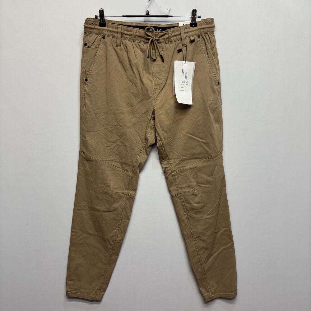 NWT Projek Raw Men Bungeeflex Classic Fit Jogger Chino Pants Size Large D123 -27